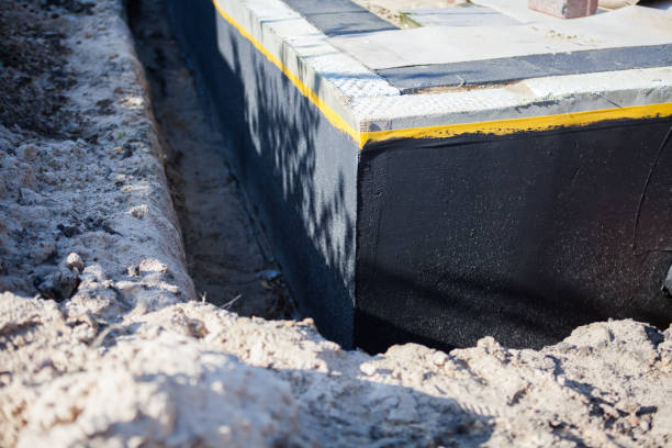 Professional Crawl Space Encapsulation technician working in Mentone, IN